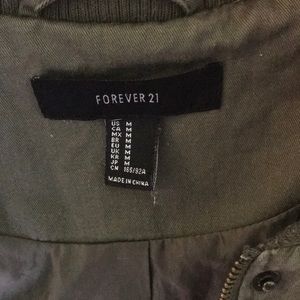 Forever 21 Jackets & Coats - Forever 21 Green Hooded Jacket Forever 21 Jackets & Coats - Forever 21 Green Hooded Jacket